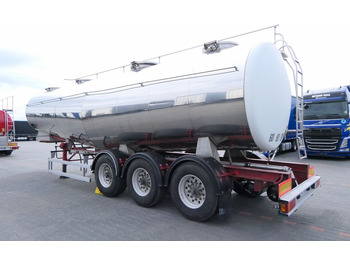 Tartályos félpótkocsi Menci ETA / FOOD LIQUID TANK TRAILER/32000 L/ 4 CHAMBE: 4 kép.