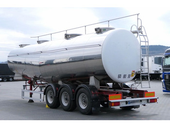 Tartályos félpótkocsi Menci ETA / FOOD LIQUID TANK TRAILER/32000 L/ 4 CHAMBE: 5 kép.