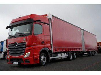 Ponyvás teherautó MERCEDES-BENZ Actros 2545