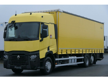 Ponyvás teherautó RENAULT T 460