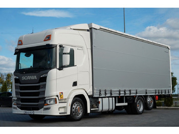Ponyvás teherautó SCANIA R 450