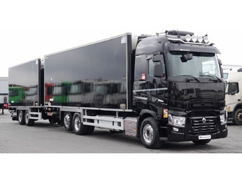 Dobozos felépítményű teherautó SCANIA T