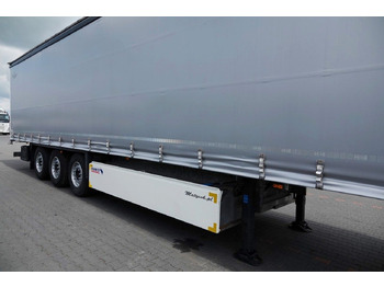 Ponyvás félpótkocsi Schmitz Cargobull FIRANKA / STANDARD /  OŚ PODNOSZONA / KOSZ NA PA: 5 kép.