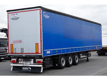 Ponyvás félpótkocsi Schmitz Cargobull FIRANKA / STANDARD / OŚ PODNOSZONA / SPROWADZONA: 4 kép.