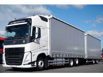 Ponyvás teherautó VOLVO FH 460