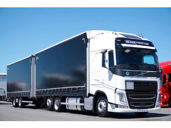 Ponyvás teherautó VOLVO FH 460