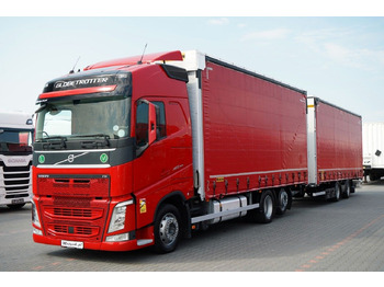Ponyvás teherautó VOLVO FH 460
