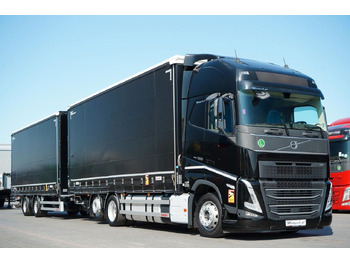 Ponyvás teherautó VOLVO FH 500