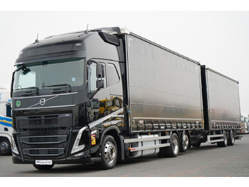 Ponyvás teherautó VOLVO FH 500