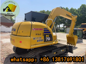 Minikotró KOMATSU PC 70-8: 3 kép.