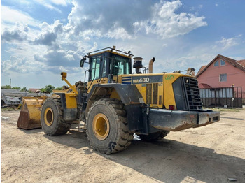 Gumikerekes homlokrakodó Komatsu WA 480-6: 3 kép.