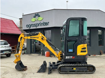 Minikotró Shantui SE17SR: 2 kép.