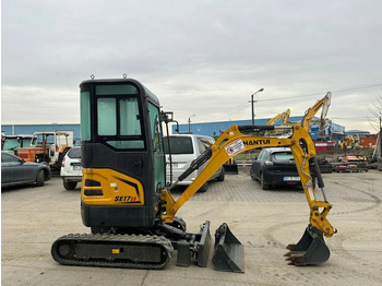 Minikotró Shantui SE17SR: 5 kép.