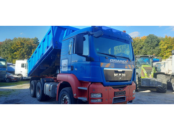 Billenőplatós teherautó MAN TGS26.540 BB 6x4 G.Haus Bordmatic-Links: 2 kép.