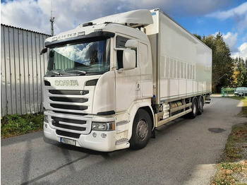 Dobozos felépítményű teherautó SCANIA G 450