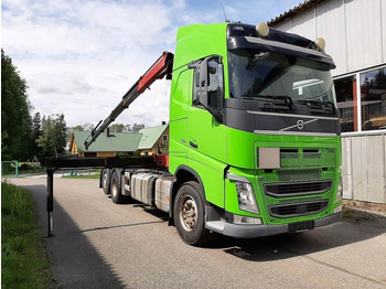 Horgos rakodó teherautó Volvo FH500 6X2 PALIFT + HMF 2120 K5: 2 kép.