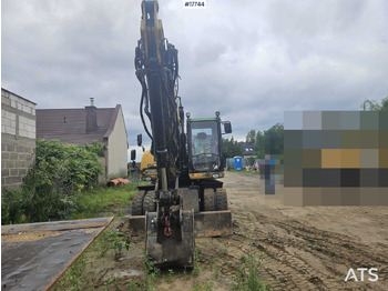 Gumikerekes kotró 2008 CAT M316D: 3 kép.