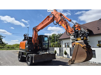 Gumikerekes kotró HITACHI ZX140W-6 Wheel Excavator (2019): 4 kép.