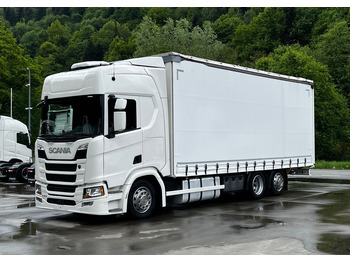 Ponyvás teherautó SCANIA R 410