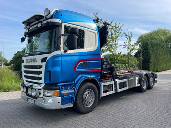Cserefelépítményes teherautó SCANIA R 480