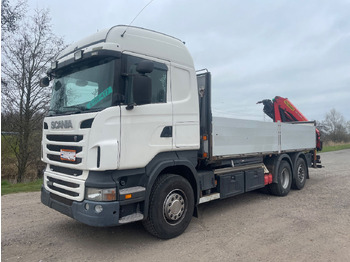Platós teherautó SCANIA R 480