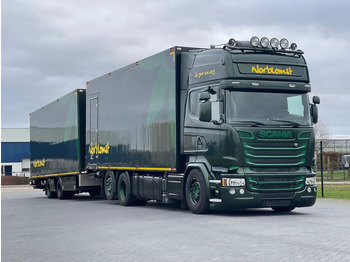 Dobozos felépítményű teherautó SCANIA R 520