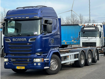 Cserefelépítményes teherautó SCANIA R 520