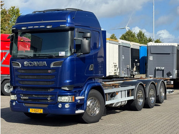 Cserefelépítményes teherautó SCANIA R 520