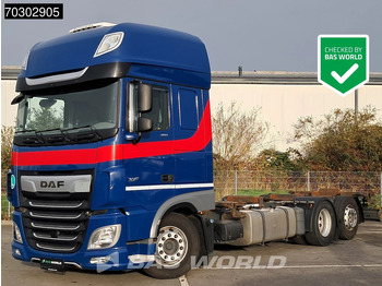 Cserefelépítményes teherautó DAF XF 480