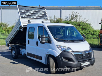 Új Billenőplatós kisteherautó Opel Movano 140PS Dreiseitenkipper 3,5t Doppelkabine Klima Tempomat Kieper 2m3 A/C Cruise control: 3 kép.