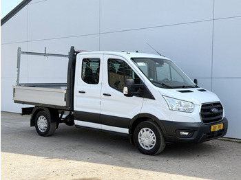 Platós kisteherautó, Duplakabinos kisteherautó Ford Transit 350 2.0 TDCI 130PK L3H1 DC Trend Open Laadbak Pritische 6 zitplaatsen Airco Cruise Control: 4 kép.