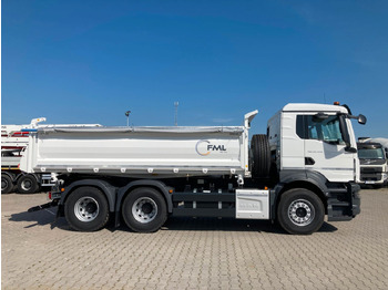 Új Billenőplatós teherautó MAN TGS 26.440 6X4 FML DREISEITENKIPPER  HARDOX: 3 kép.