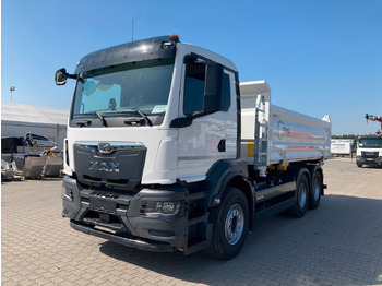 Új Billenőplatós teherautó MAN TGS 26.440 6X4 FML DREISEITENKIPPER  HARDOX: 2 kép.