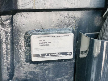 Minikotró Yanmar ViO55: 3 kép.