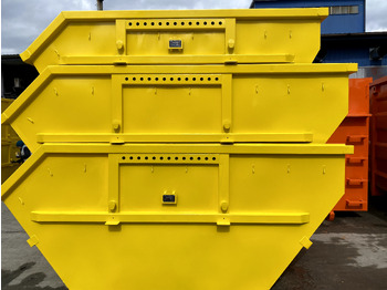 Új Sittes konténer a következők szállításához hulladék Metal-K Mulda/Bauschuttcontainer M5,5: 5 kép.