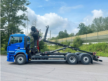 MAN TGS 26.480 6x2 Abrollkipper + Kran EPSILON lízing MAN TGS 26.480 6x2 Abrollkipper + Kran EPSILON: 4 kép.