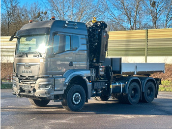 Nyergesvontató MAN TGS 26.520 6x6  Kran HIAB X-HIPRO 548E-8: 2 kép.