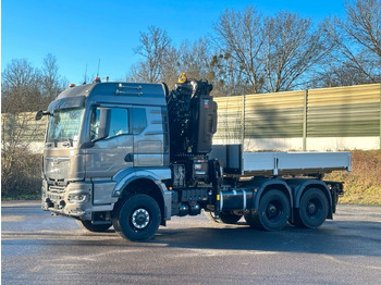 Nyergesvontató MAN TGS 26.520 6x6  Kran HIAB X-HIPRO 548E-8: 3 kép.
