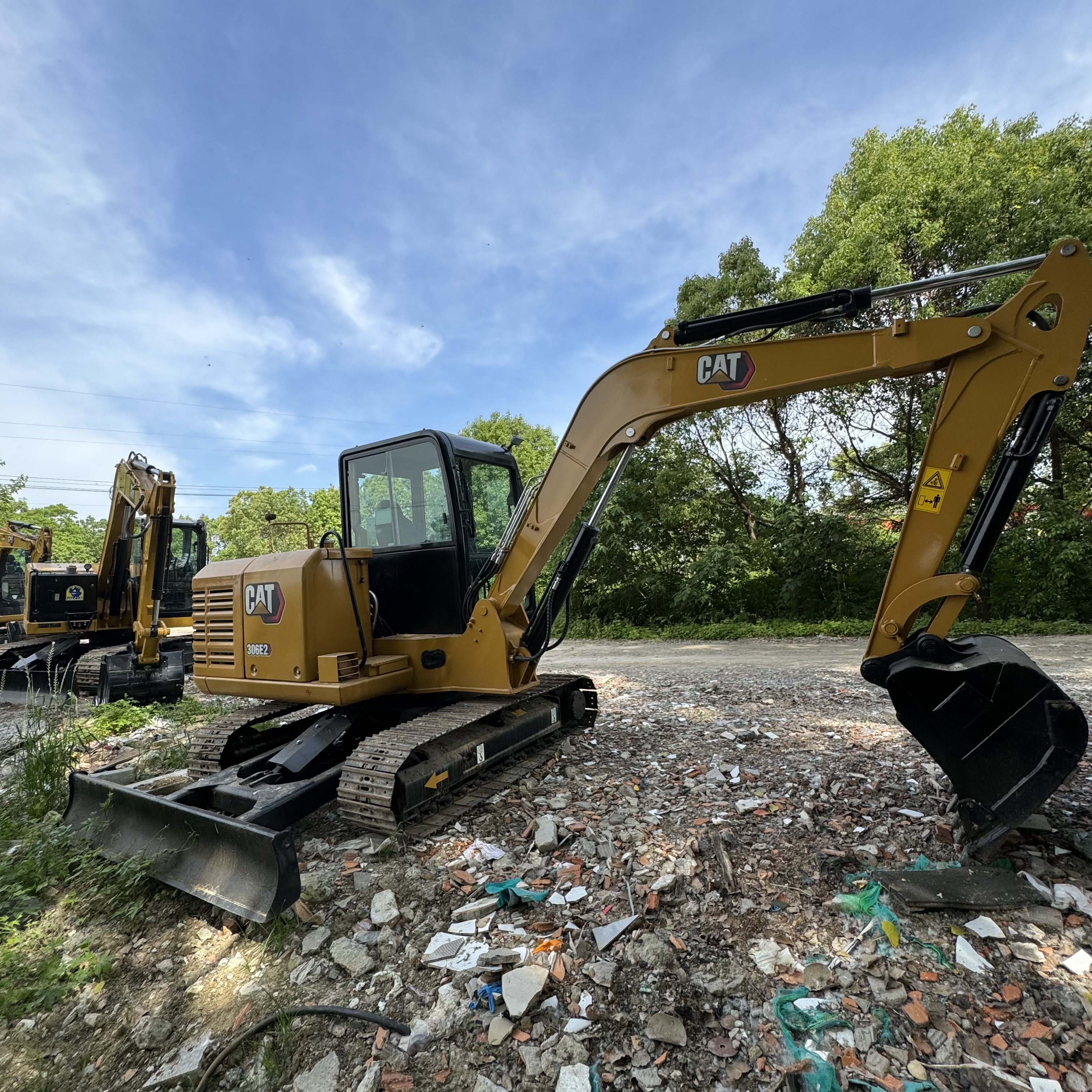 Minikotró CATERPILLAR 306E2