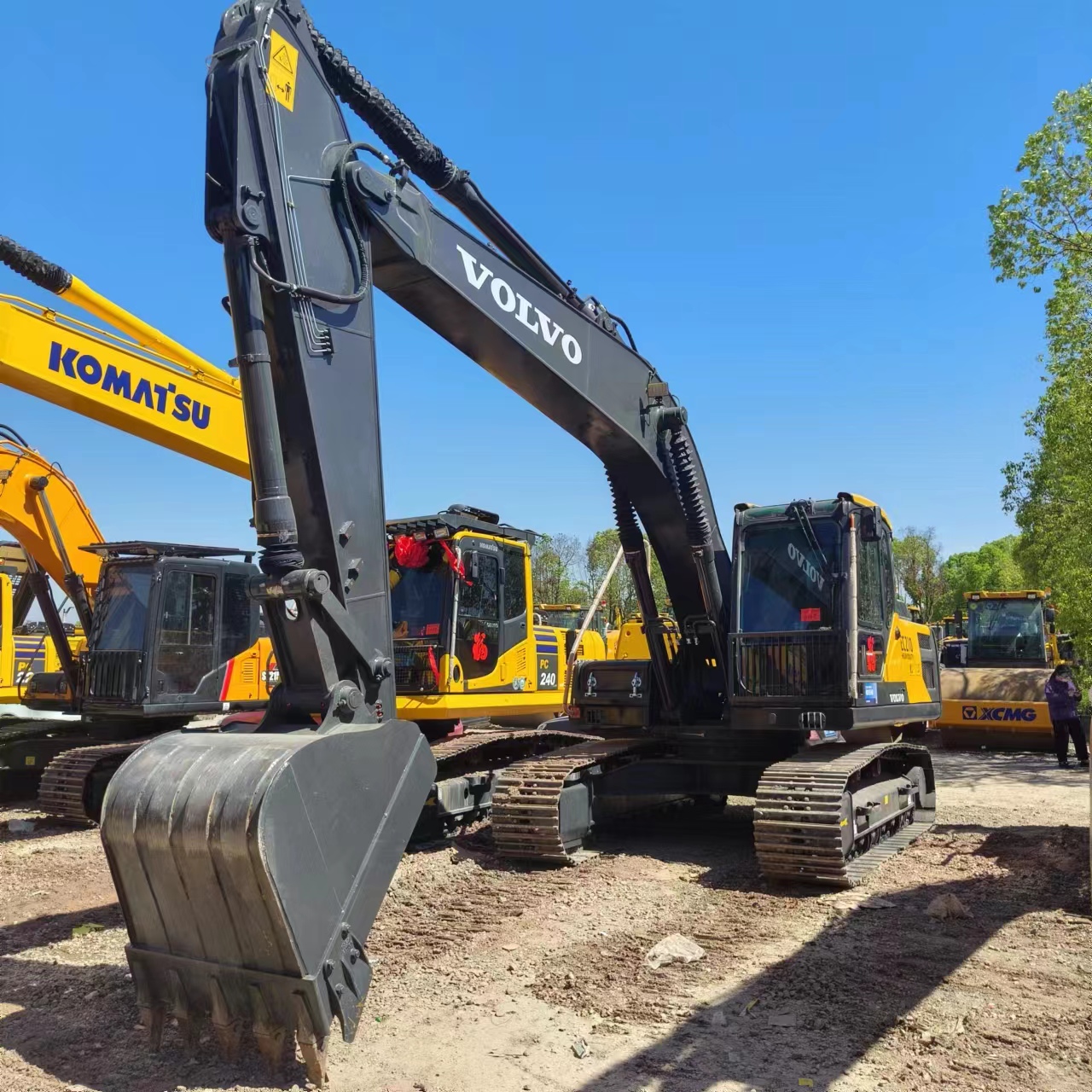Lánctalpas kotró VOLVO EC210