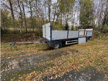 Pótkocsi mélybölcsős ISTRAIL