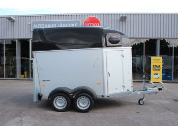 Pótkocsi állatszállító Humbaur Equitos Alu Plus 2400 Pferdeanhänger Sattelkamme: 2 kép.