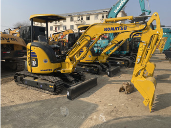 Minikotró KOMATSU PC35MR-3