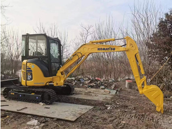 Minikotró KOMATSU PC35
