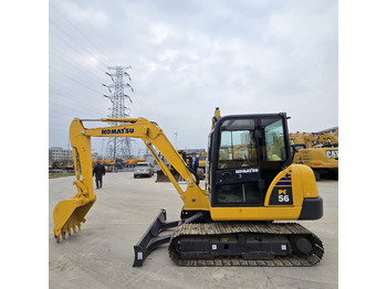 Minikotró KOMATSU PC56
