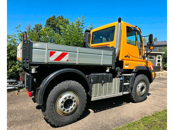 Platós teherautó, Többcélú/ Speciális jármű Unimog 405 U423 Mercedes-Benz U 423 Variopilot Easy-Drive Hydrostat 427 430 727 429 Dücker: 3 kép.