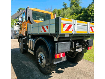Platós teherautó, Többcélú/ Speciális jármű Unimog 405 U423 Mercedes-Benz U 423 Variopilot Easy-Drive Hydrostat 427 430 727 429 Dücker: 5 kép.