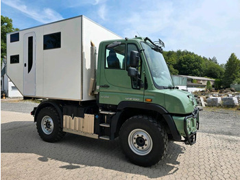 Kempingautó Unimog U 318 Wohnmobil Expeditionsfahrzeug euro 6 Blue tec UGE UGN Leerkabine U318 EAS Mercedes-Benz: 2 kép.