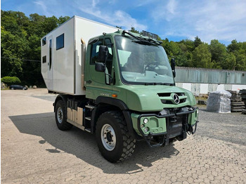 Kempingautó Unimog U 318 Wohnmobil Expeditionsfahrzeug euro 6 Blue tec UGE UGN Leerkabine U318 EAS Mercedes-Benz: 3 kép.