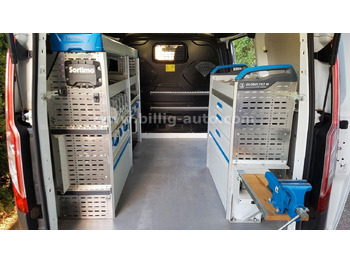 Kis furgon Ford Transit Custom Sortimo Werkstatt 1.Hd Scheckheft: 5 kép.
